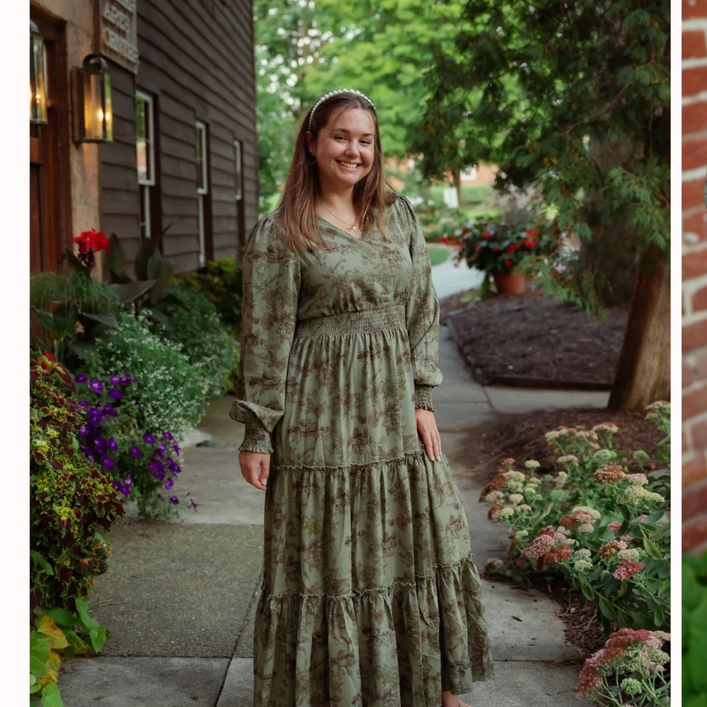 Milkerose Jacey Dress in Laurel Leaf Size 2X - Picture 4 of 13